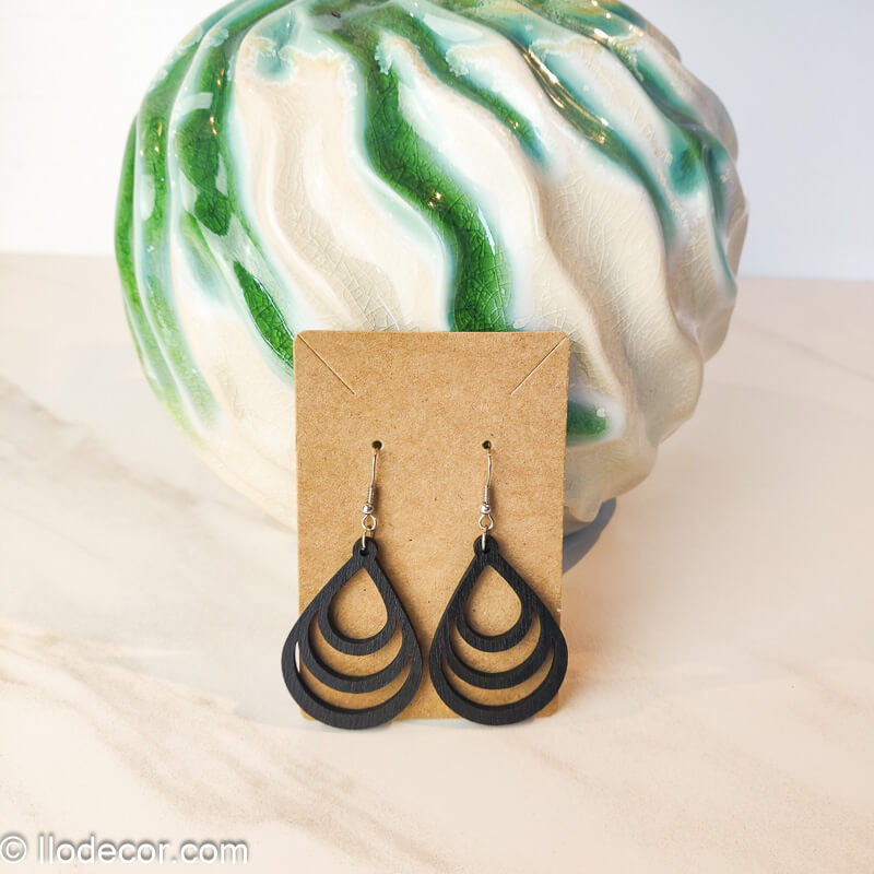 Boucles d'oreilles en bois : Chic et élégantes