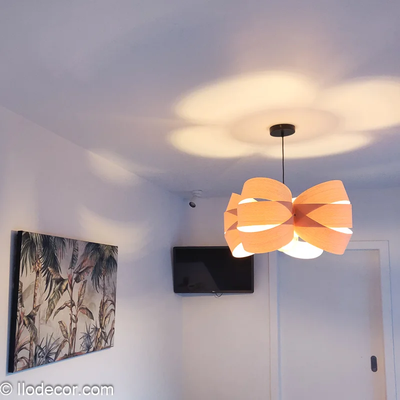 Suspension boucles de bois design - Image 4