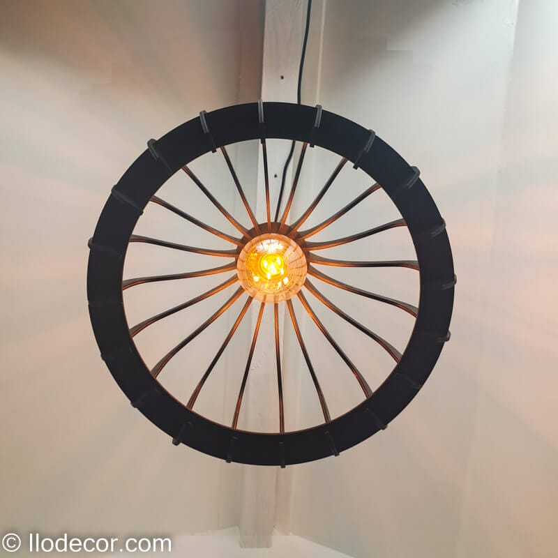 Lustre chic et moderne en bois - Image 10