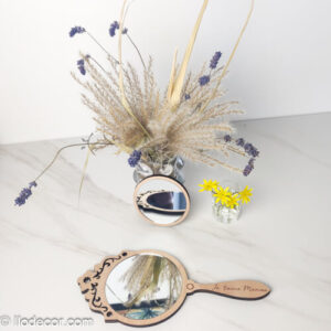 Miroir à main personnalisable