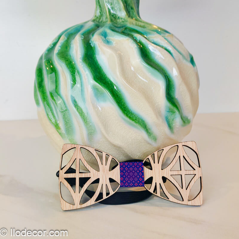 Noeud Papillon en bois - Serie 2 - Image 3