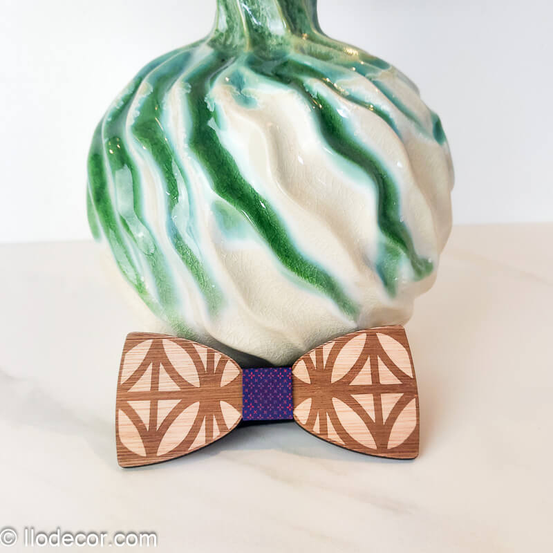 Noeud Papillon en bois - Serie 2 - Image 4
