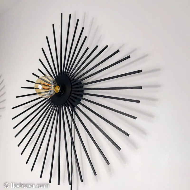 Applique murale en bois Paon - Image 9