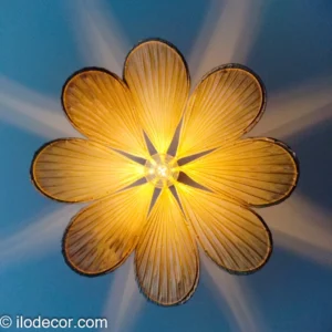 Suspension fleur de palmier