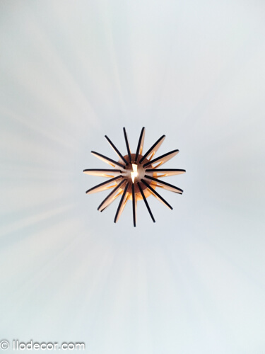 Lampe fusée XL en bois pour enfant - Image 5