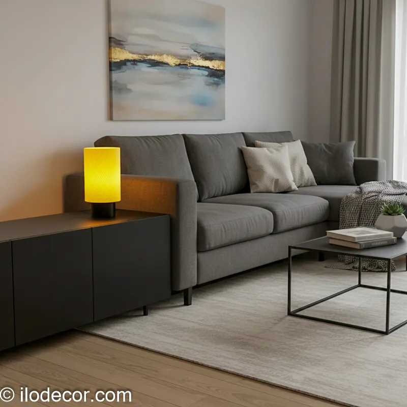 Lampe MODULA - Luminaire de Table / Bureau Bicolore et Modulable (H. 26 cm) - Image 2
