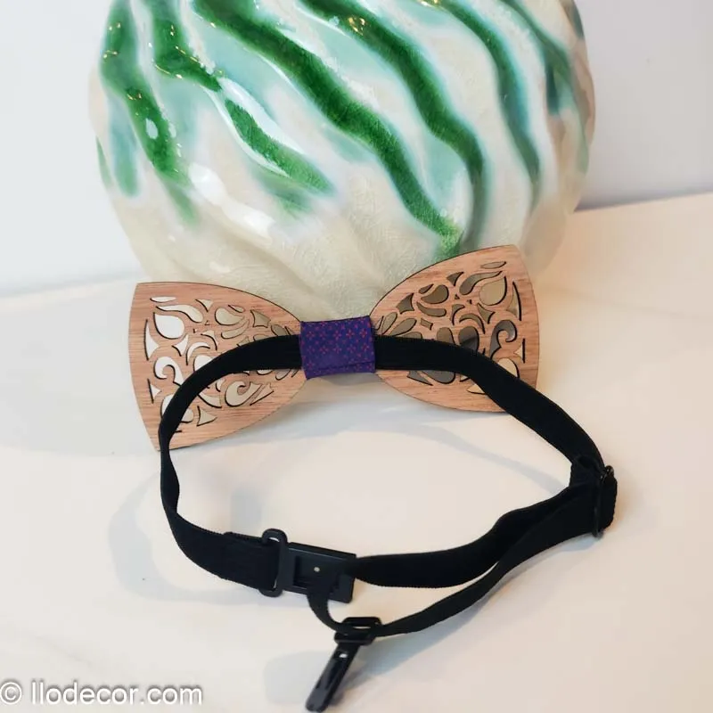 Nœud Papillon en Bois Fait Main | Accessoire Homme Tendance & Éco-responsable - Image 10