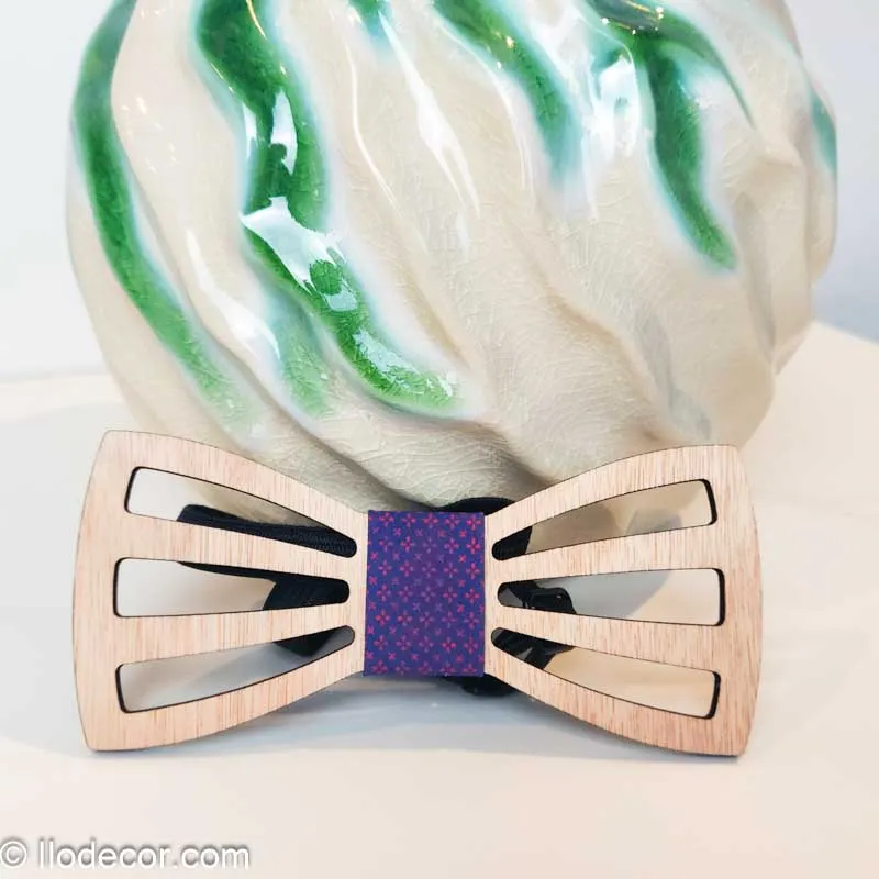 Nœud Papillon en Bois Fait Main | Accessoire Homme Tendance & Éco-responsable - Image 8